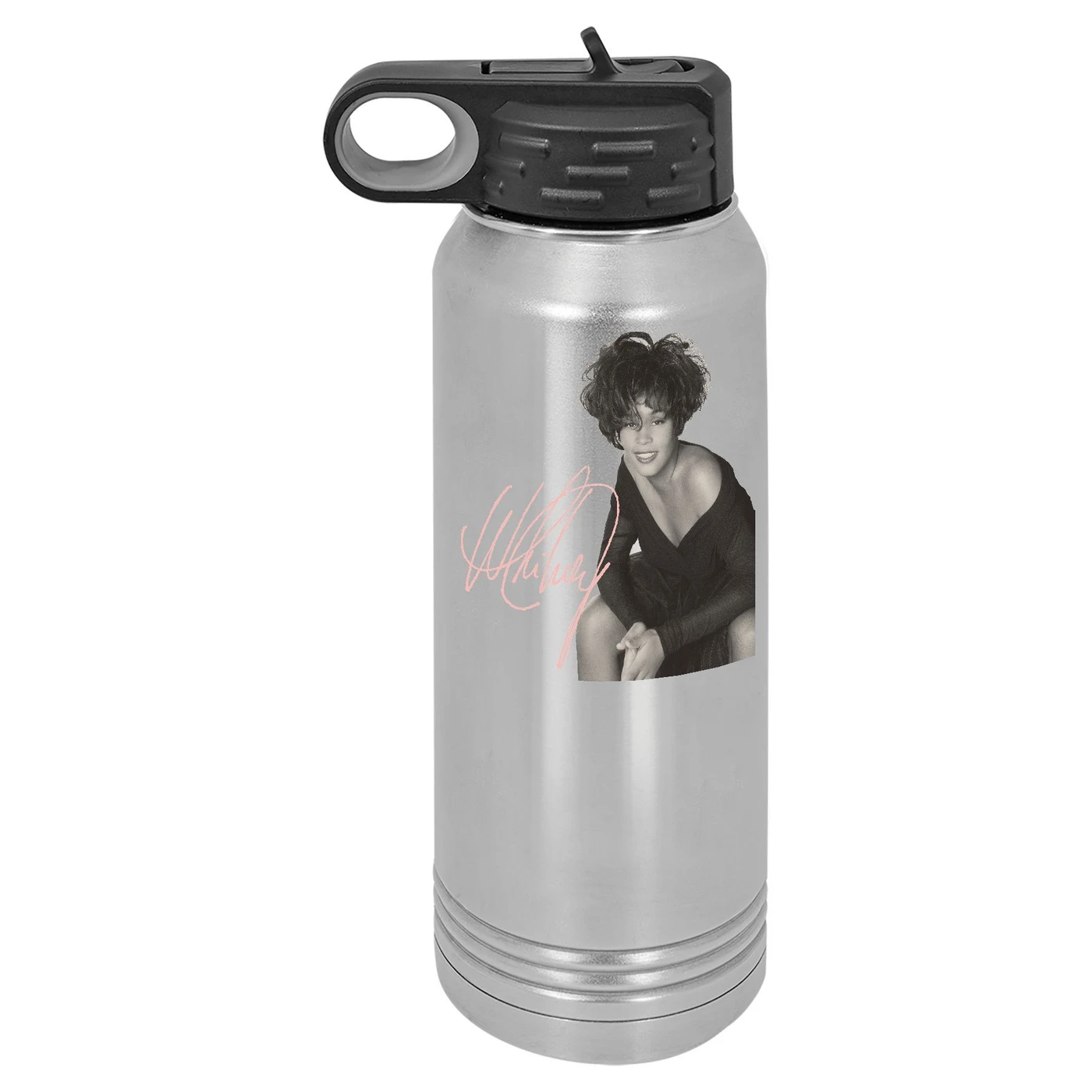 Whitney Houston Photo Polar Camel Water Bottle
