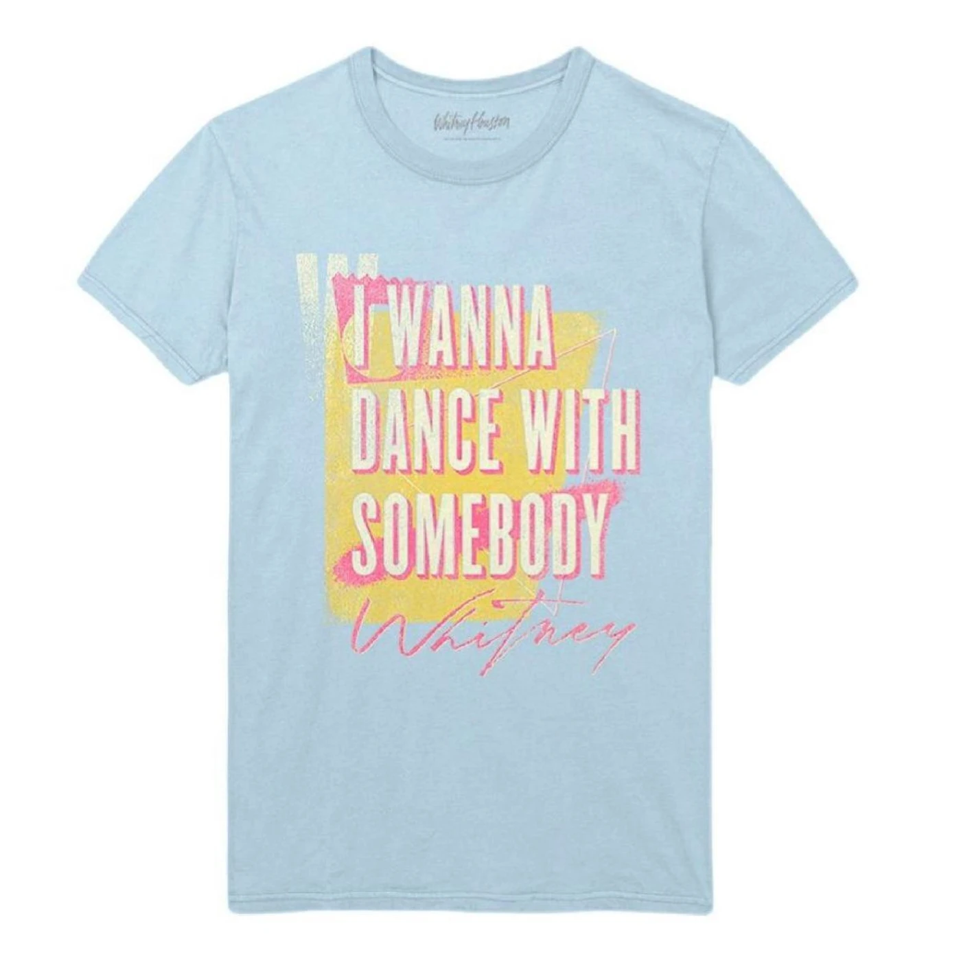 Whitney Houston I Wanna Dance Geometry T-Shirt
