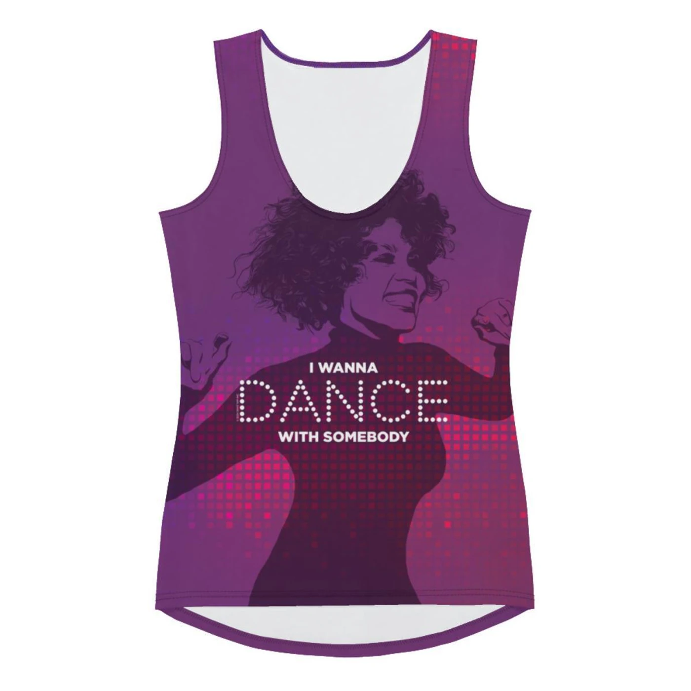 Whitney Houston I Wanna Dance With Somebody Tank Top