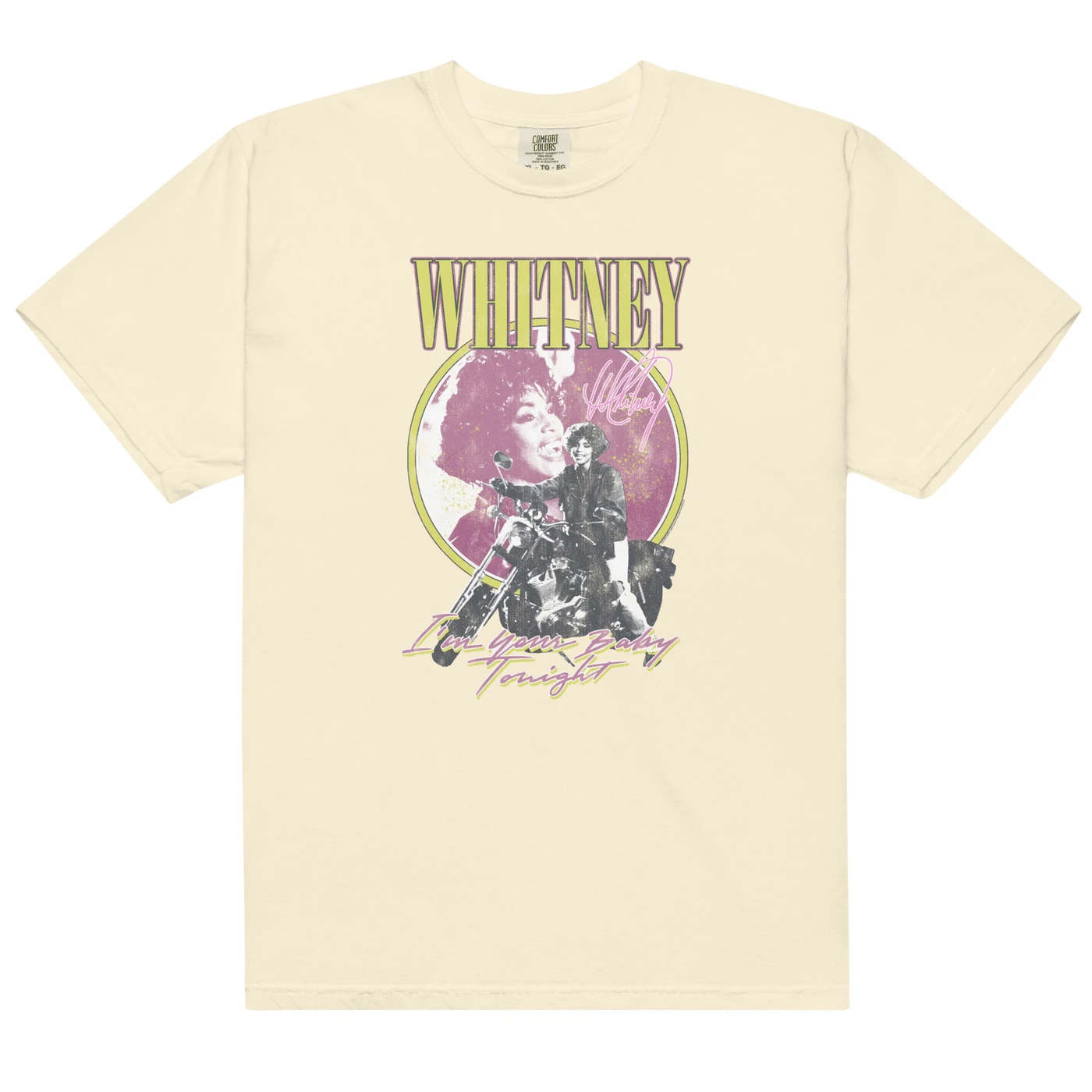 Whitney Houston I'm Your Baby Tonight Collage T-Shirt