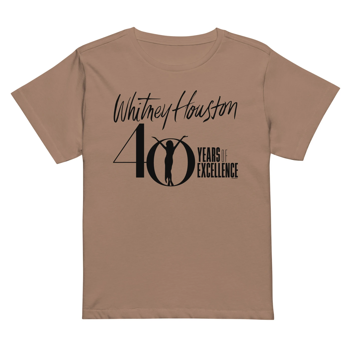 Whitney Houston 40 Years of Excellence Women's T-Shirt