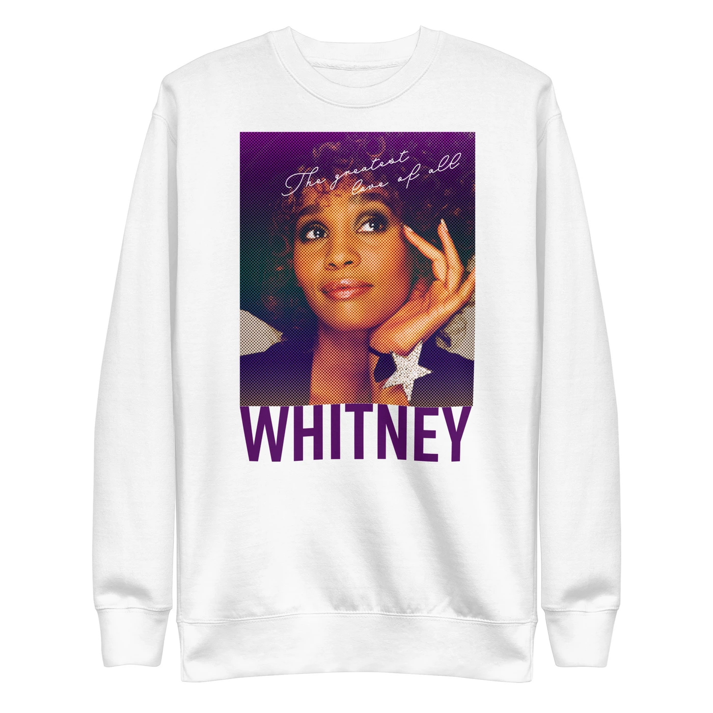 Whitney Houston Vintage Portrait Sweatshirt