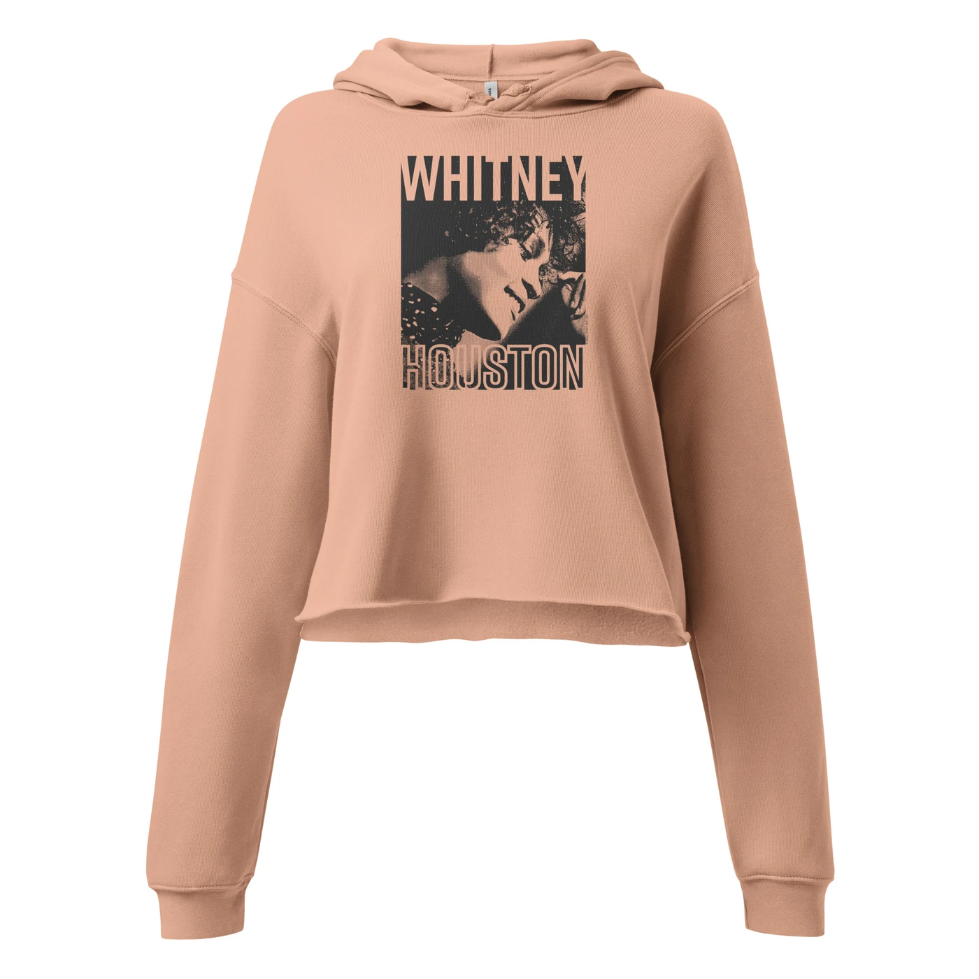 Whitney Houston I Will Always Love You Cropped Hoodie