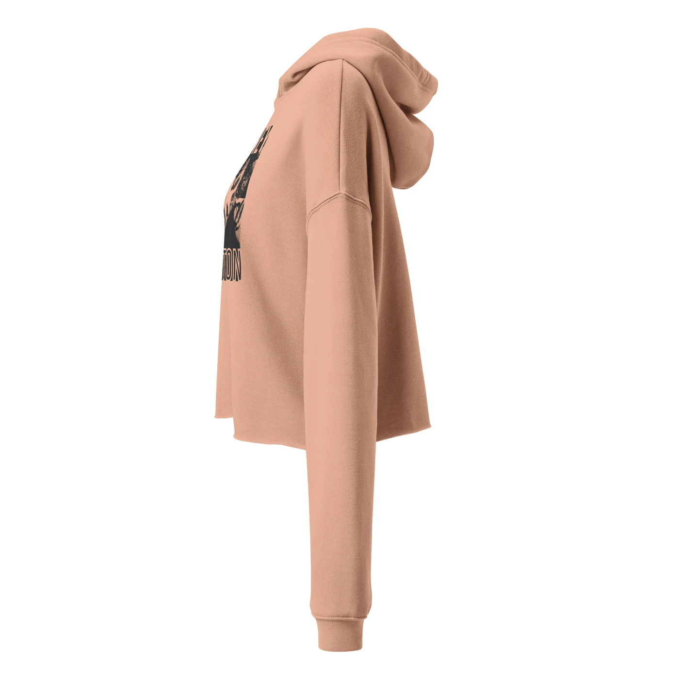 Whitney Houston I Will Always Love You Cropped Hoodie
