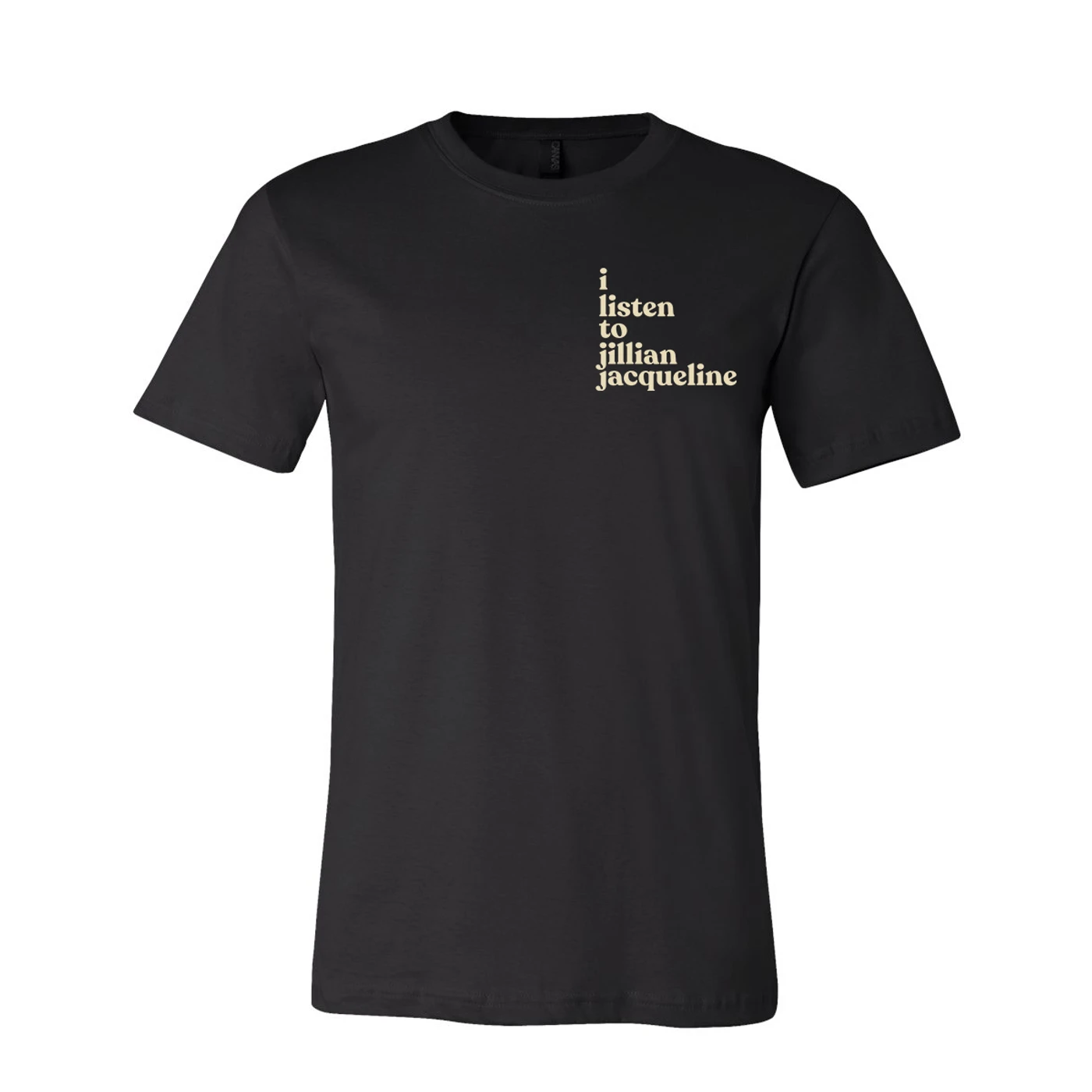 "I Listen to Jillian Jacqueline" Unisex Tee