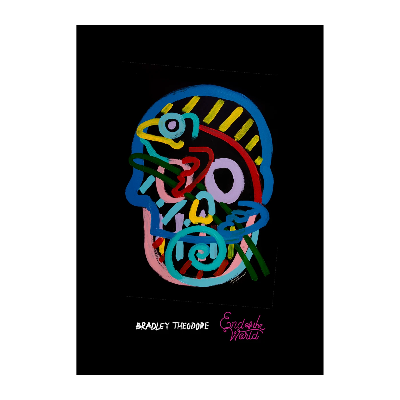 End of the World EOTW x BRADLEY THEODORE ART POSTER（Limited）