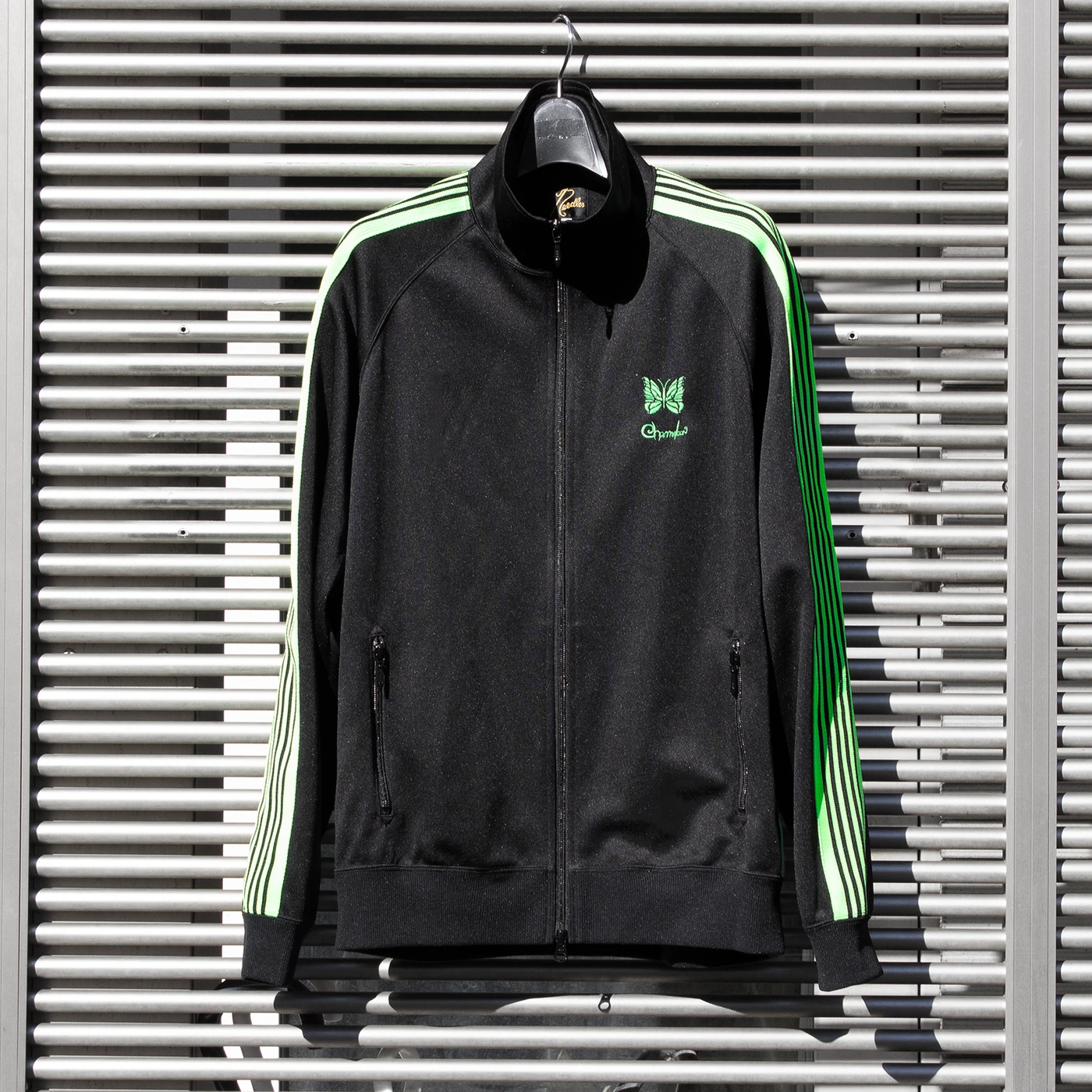 End of the World 【EOTW x NEEDLES】 TRACK JACKET POLY SMOOTH / Chameleon Emb.