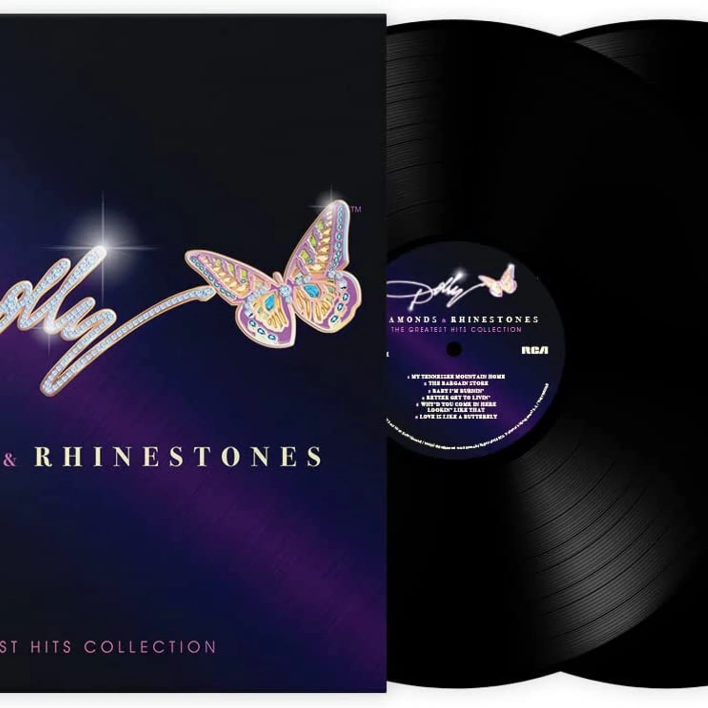 Dolly Parton - Diamonds & Rhinestones: Greatest Hits Collection 2LP