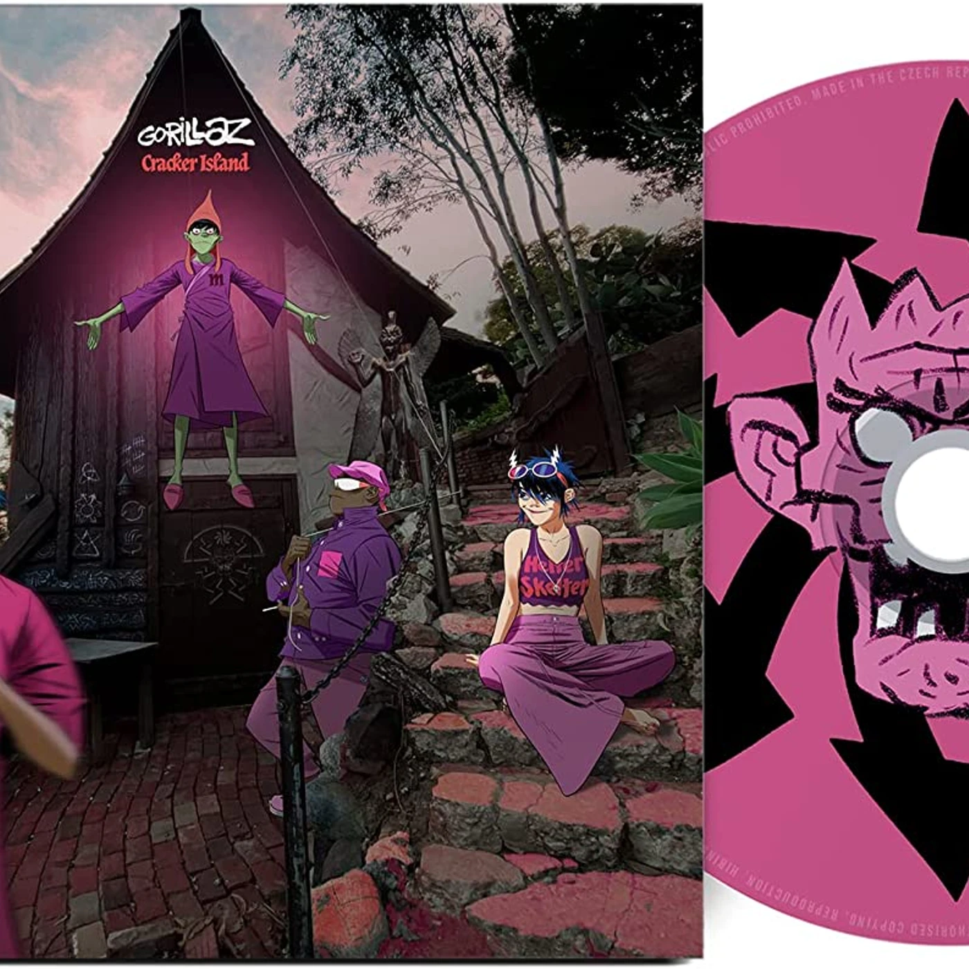 Gorillaz HUMANZ: SUPER DELUXE EDITION Vinyl Record