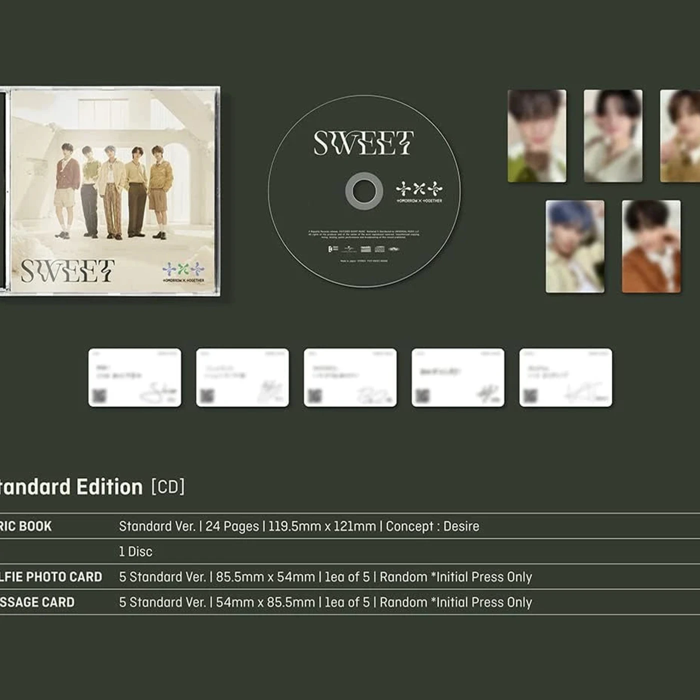 TOMORROW X TOGETHER - SWEET