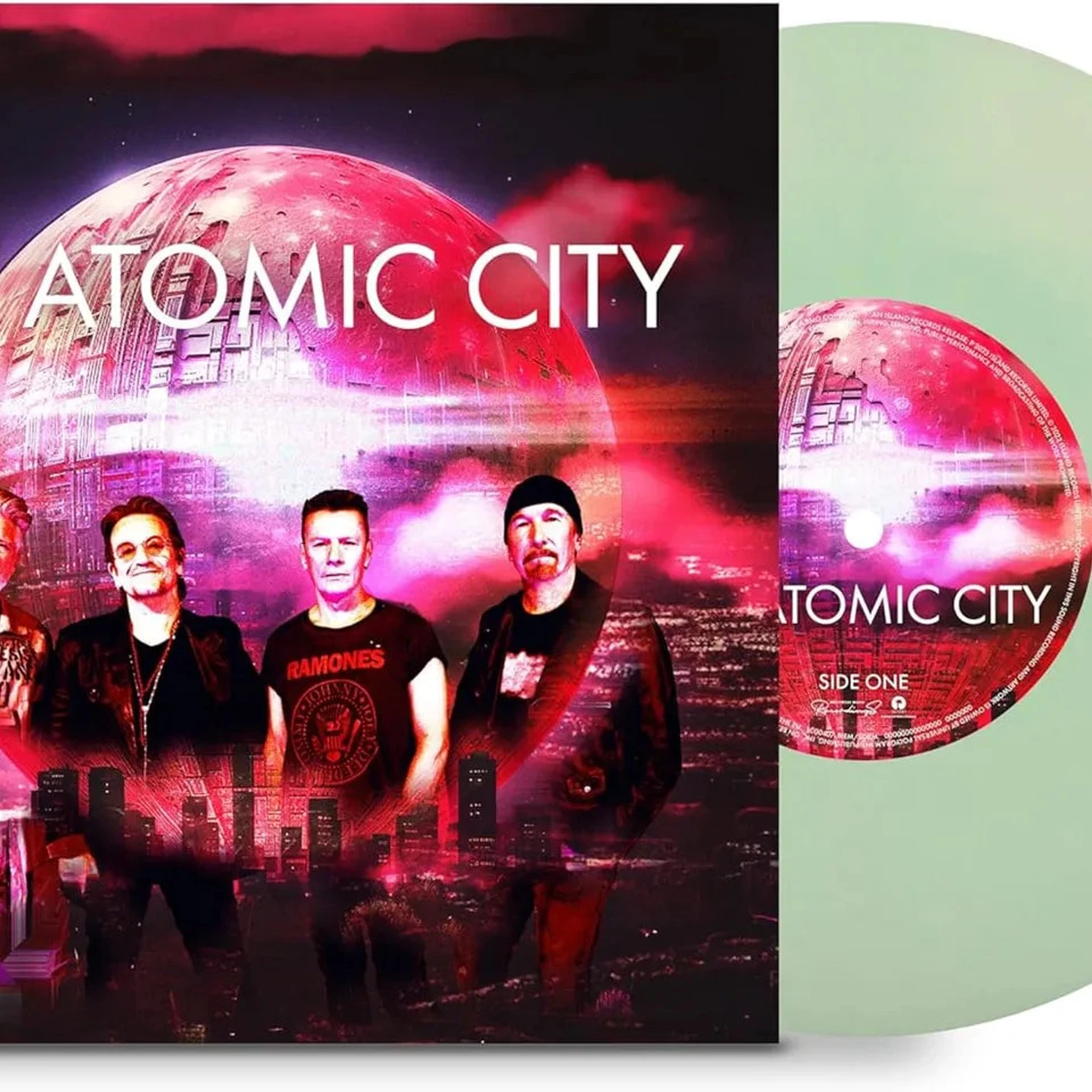 U2 - Atomic City 7" color