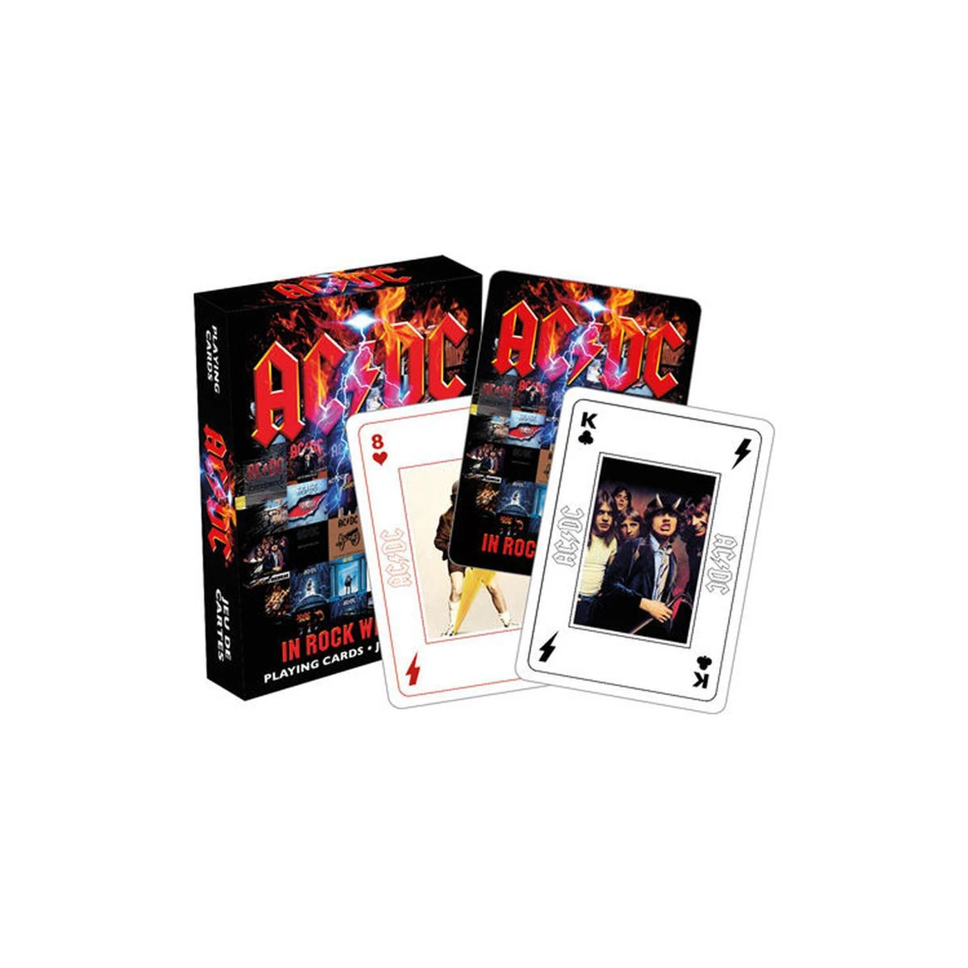 AC/DC - In Rock We Trust Playing Cards