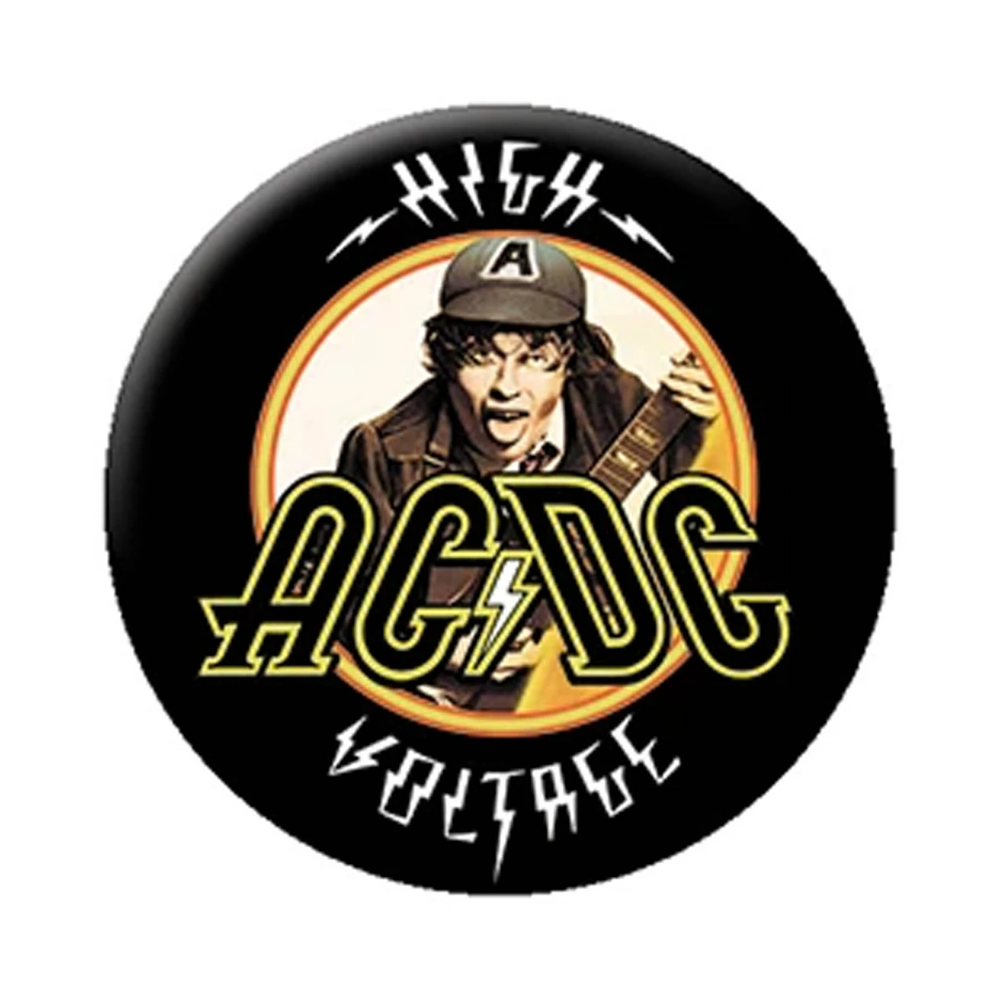 AC/DC High Voltage 1.25" Button