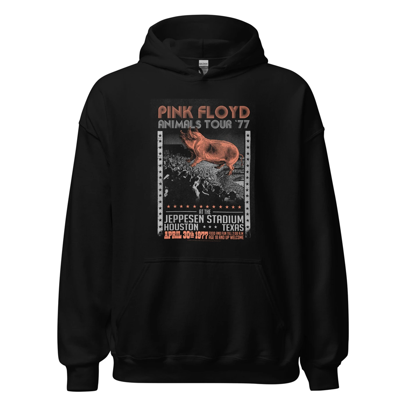 Pink Floyd Animals Tour '77 Hoodie Sweatshirt