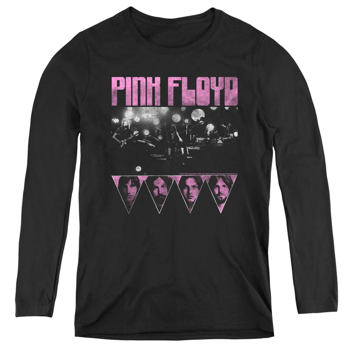 Pink Floyd Pink Four Womens Logo