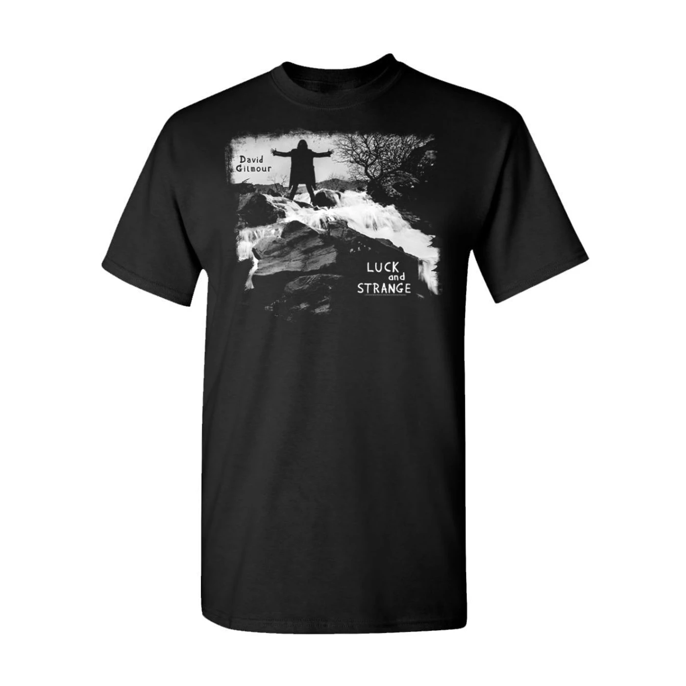 David Gilmour Luck and Strange Track List T-Shirt