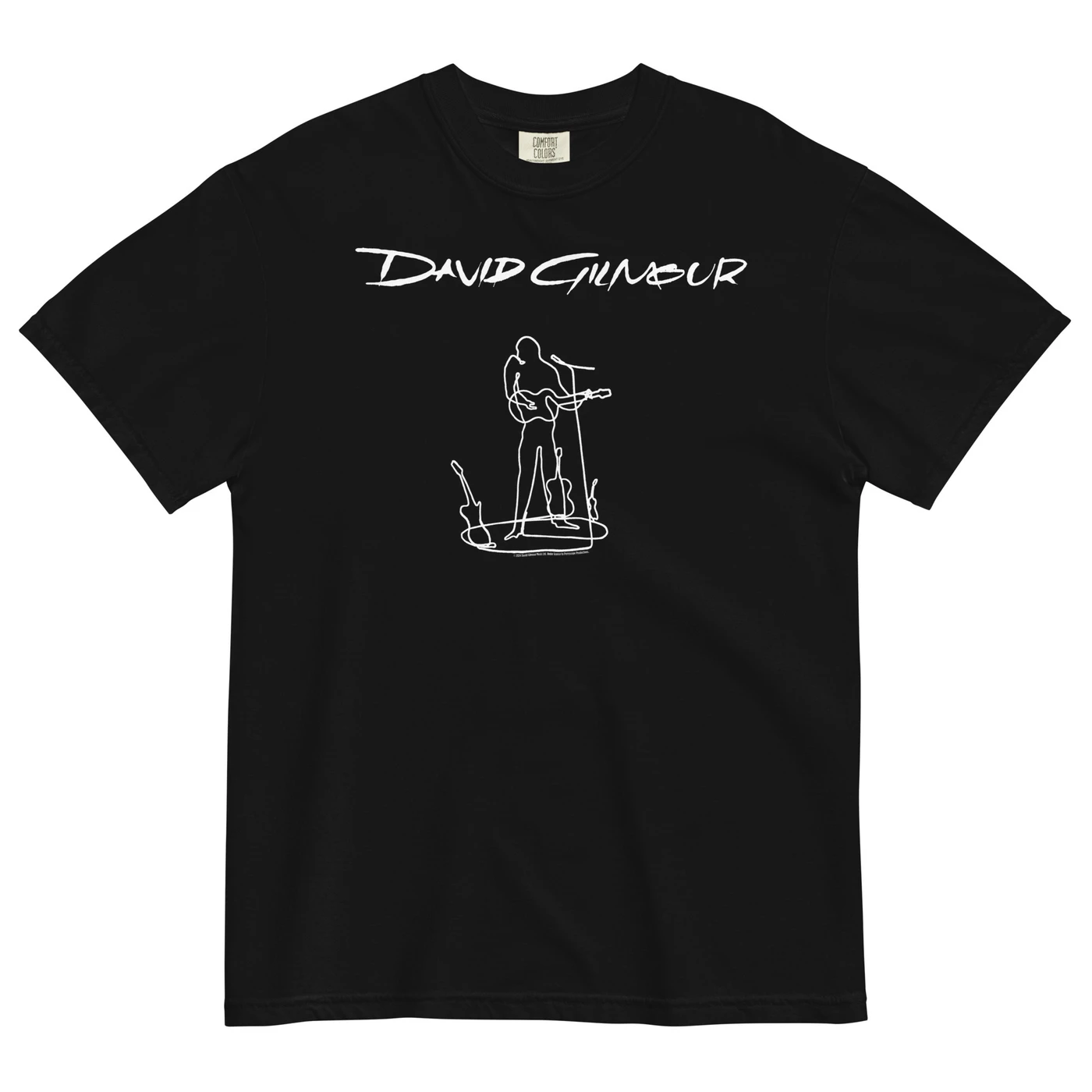 David Gilmour On an Island Sketch T-Shirt