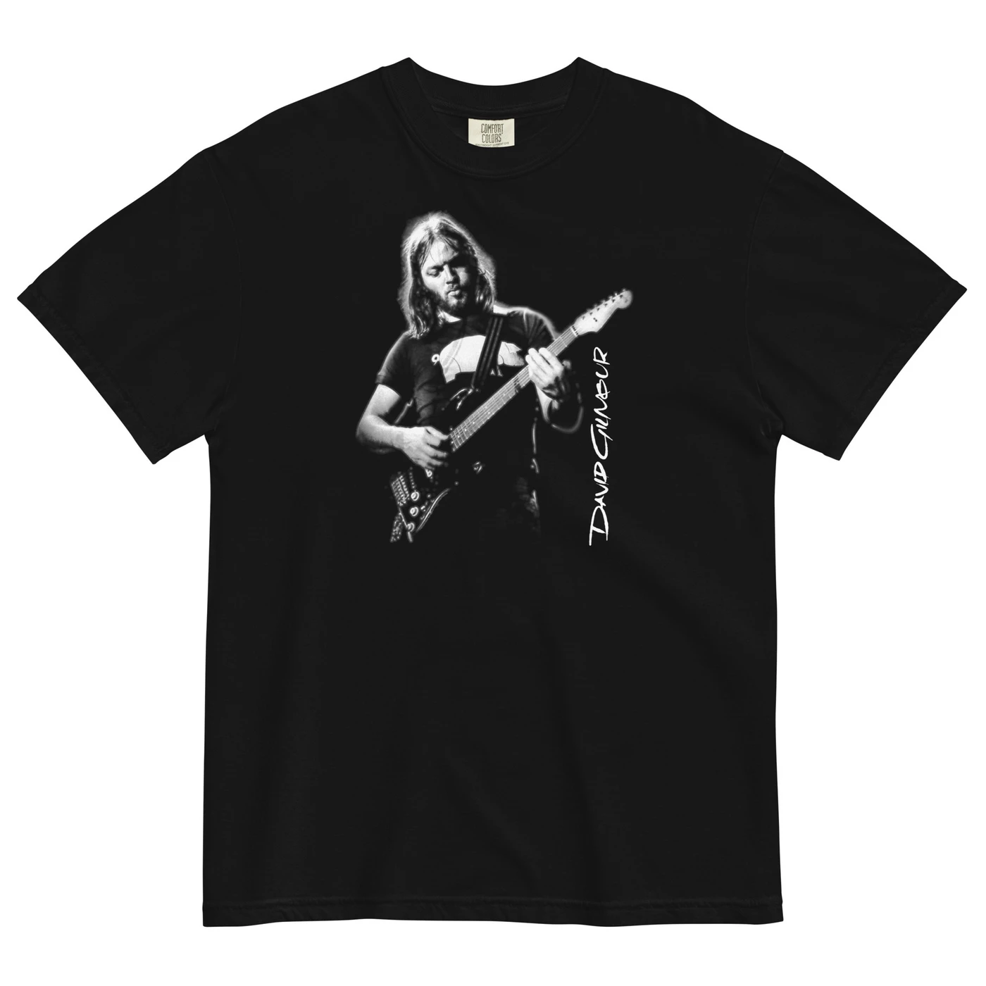 David Gilmour Playing Guitar T-Shirt