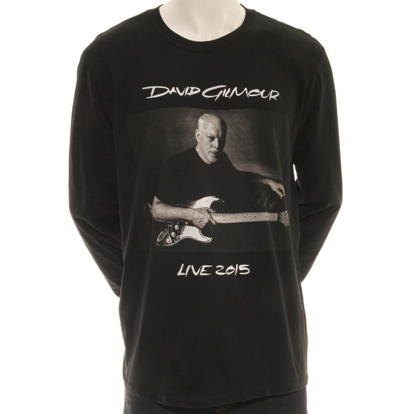 David Gilmour Rattle That Lock Long Sleeve Photo T-Shirt