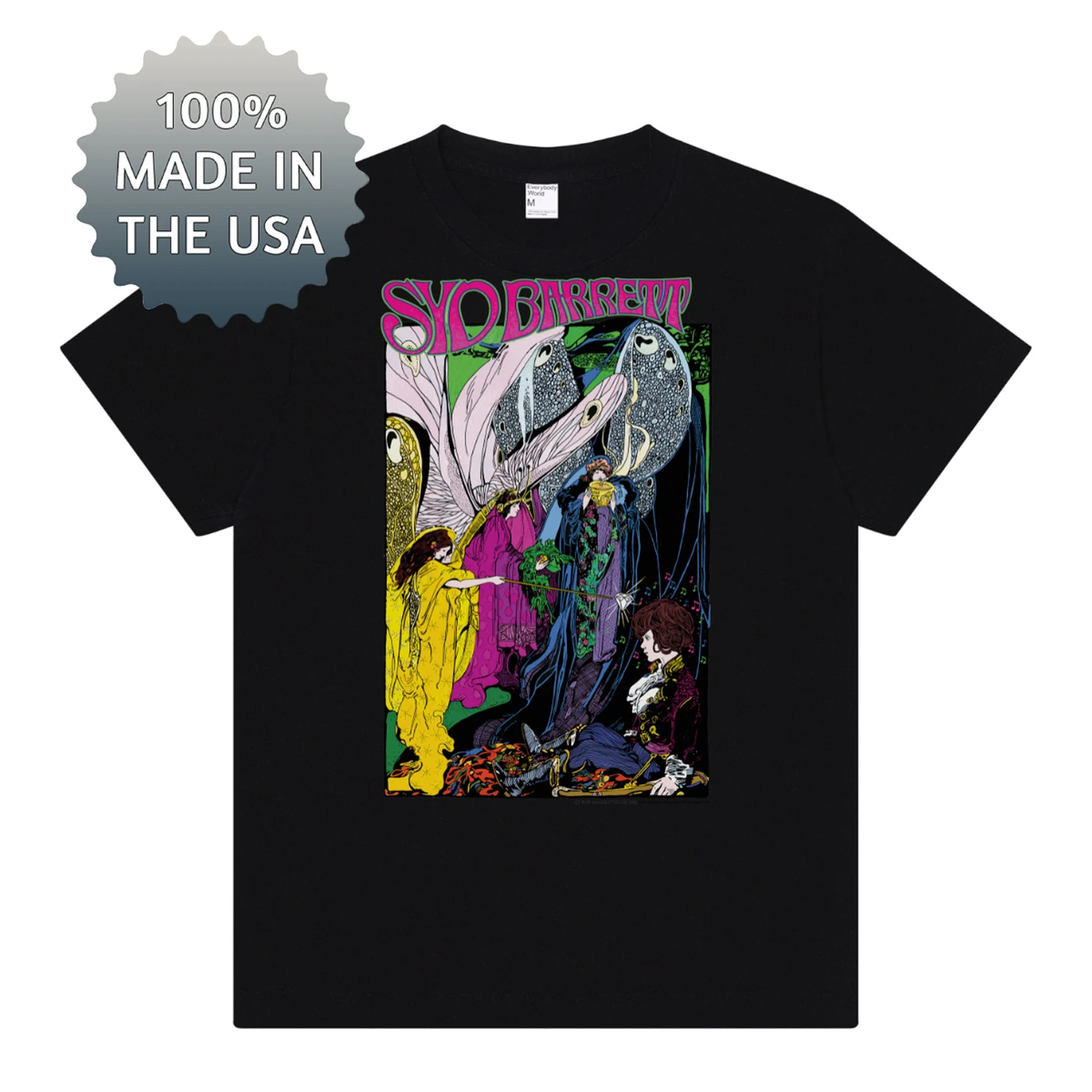 Syd Barrett Faeries Premium Tee