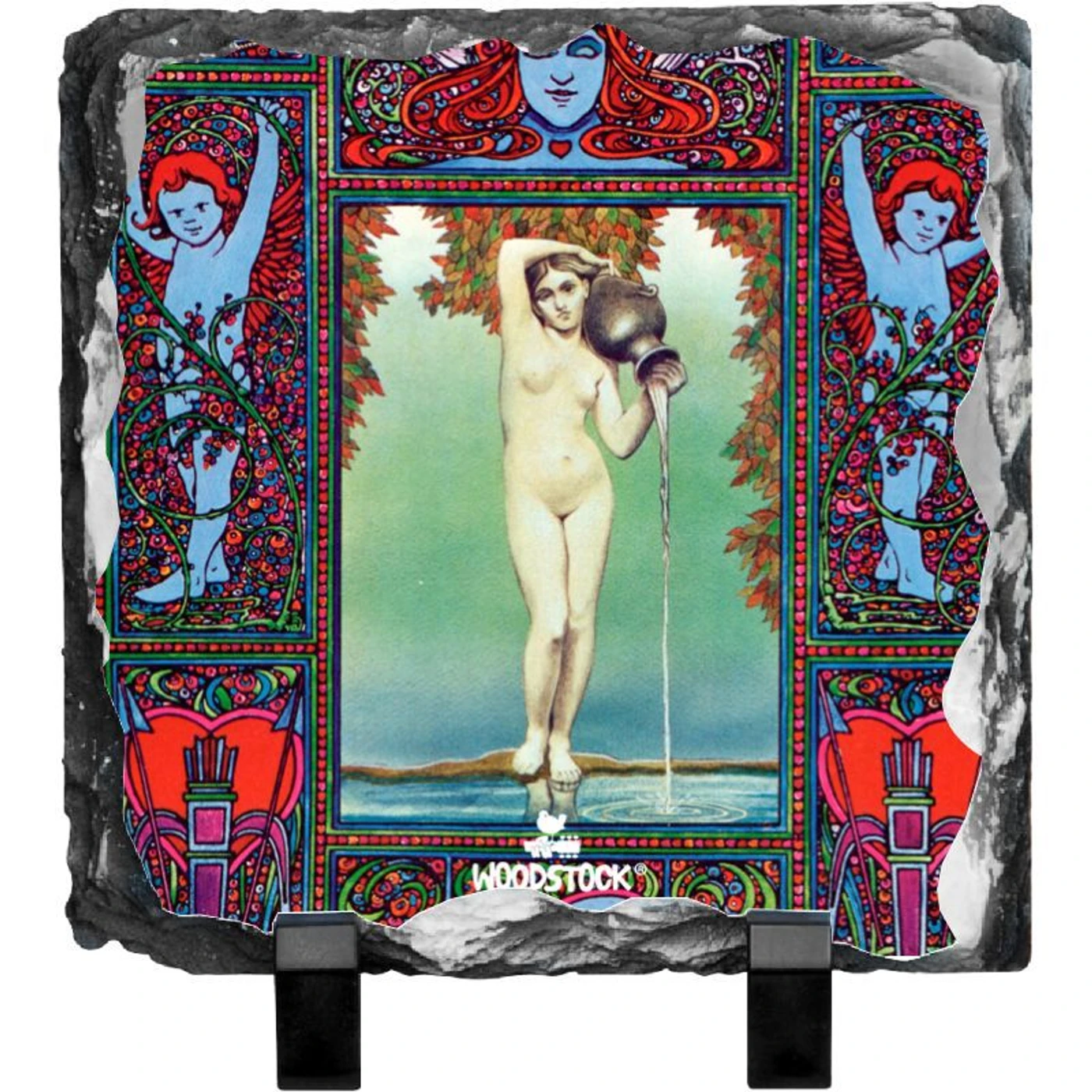 Woodstock Bathing Goddess Photo Slate
