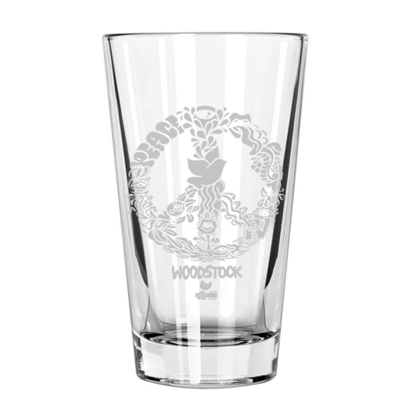 Woodstock 420 Laser Etched Pint Glass