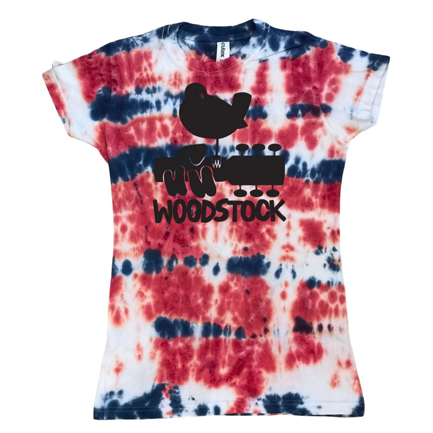Woodstock Women's Tie-Dye Logo T-Shirt
