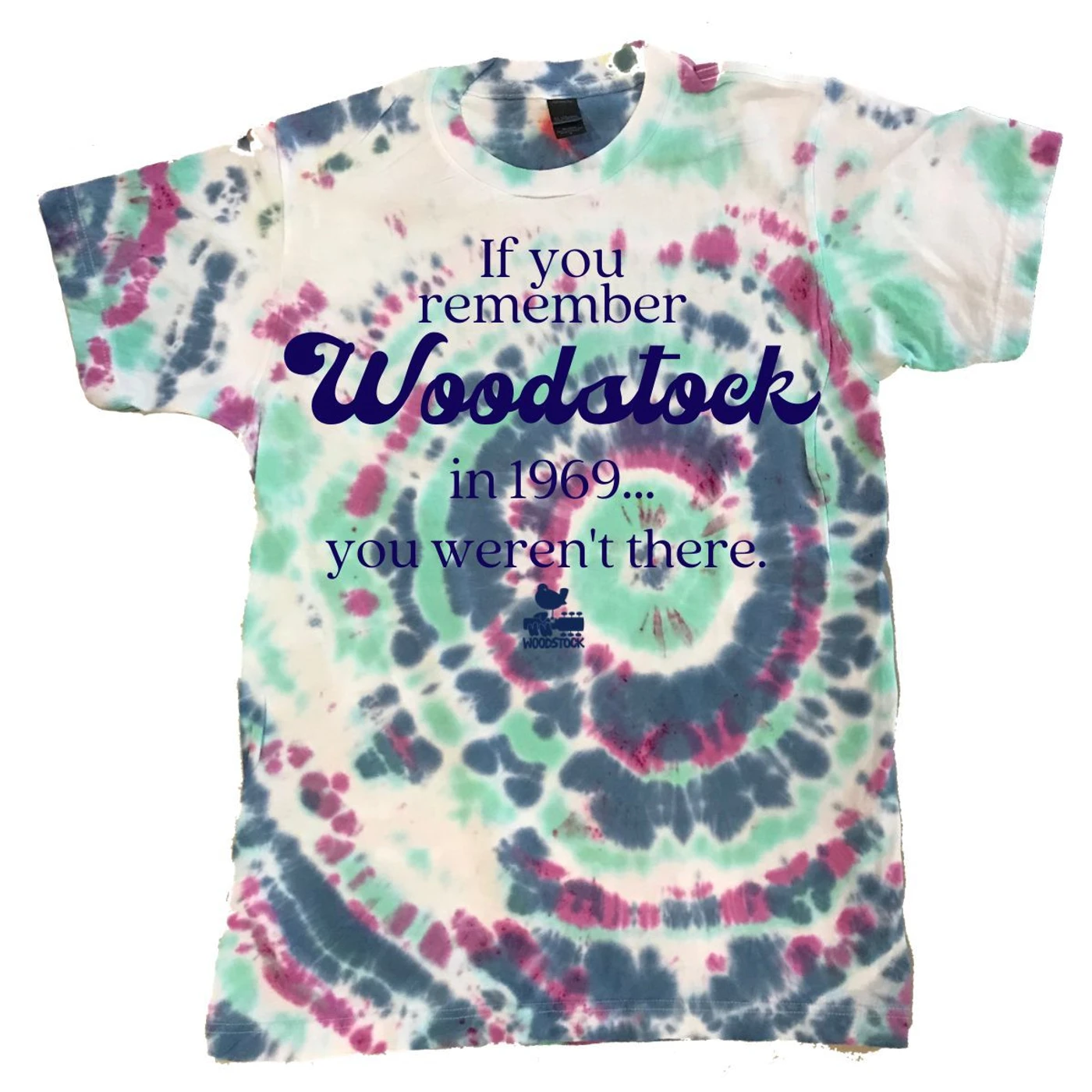 Woodstock If You Remember Tie-Dye T-Shirt