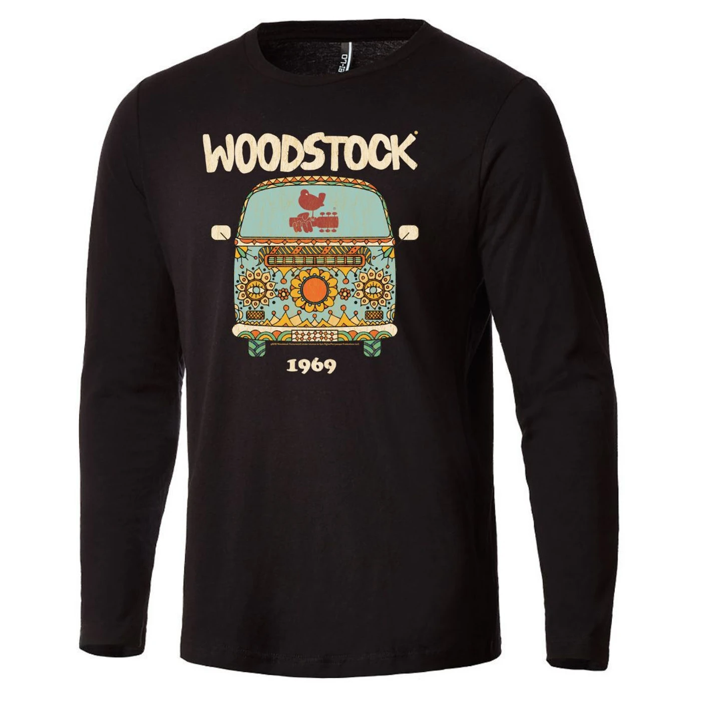 Woodstock Happy Camper Long Sleeve T-Shirt