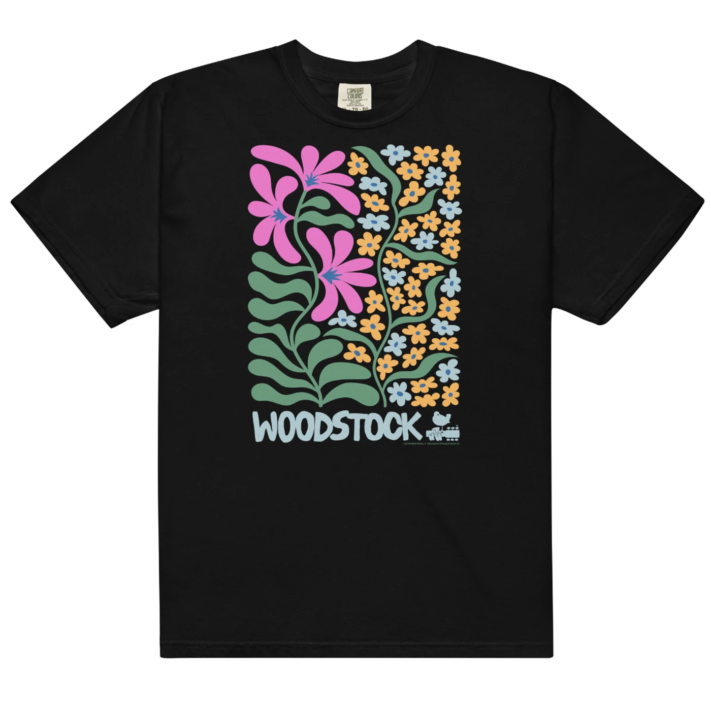 Woodstock Groovy Floral T-Shirt