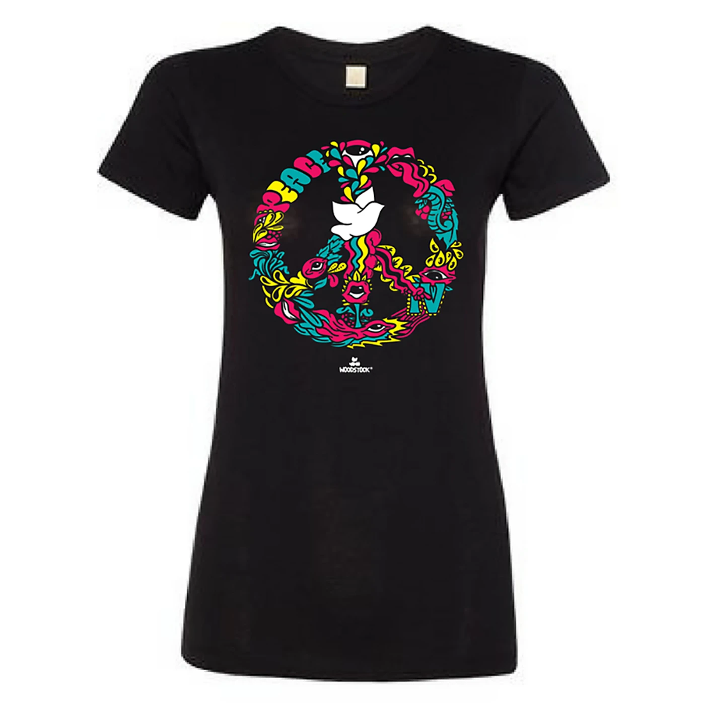 Woodstock Women's 420 Peace Clock T-Shirt