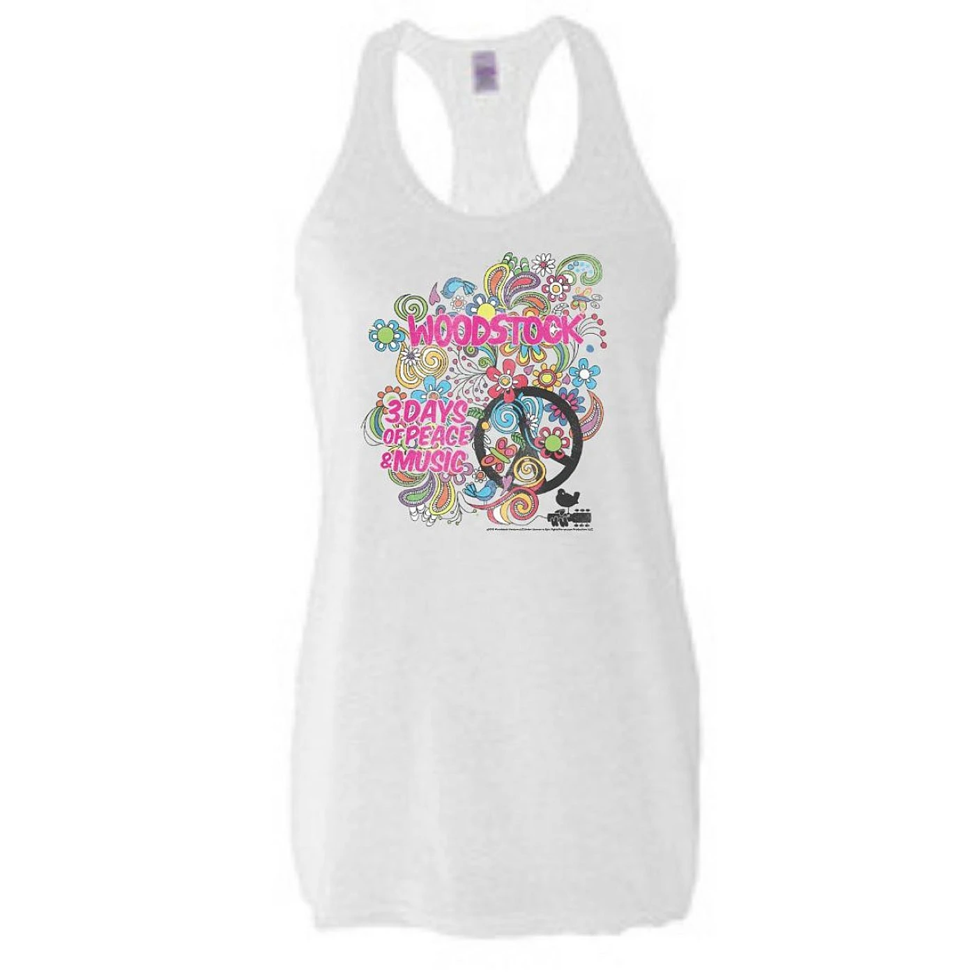 Woodstock Floral Explosion Tank Top