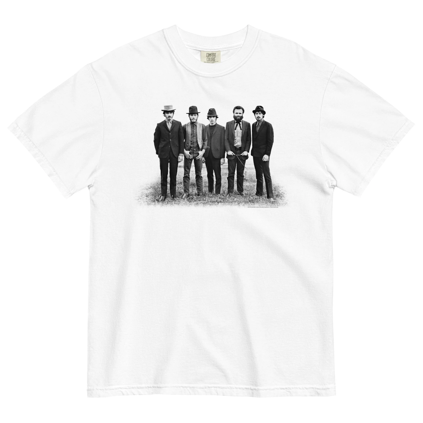 The Band Black and White Portrait T-Shirt