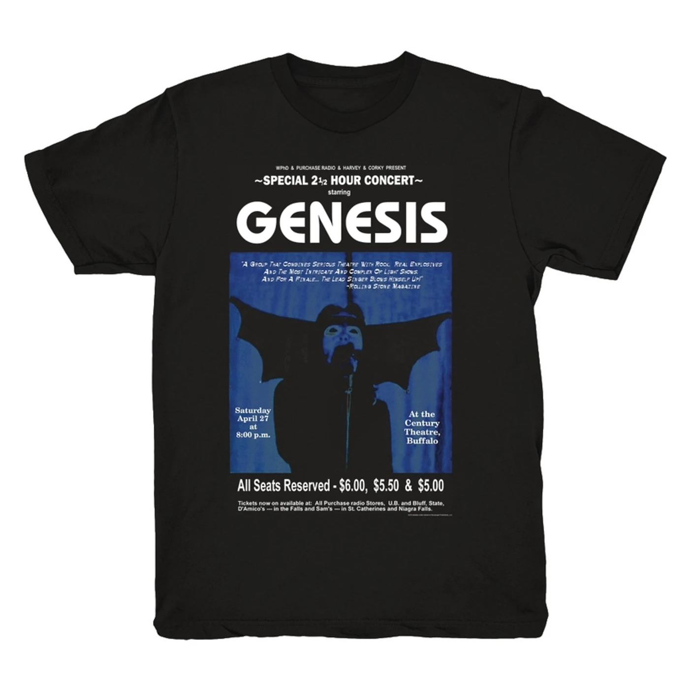 Genesis Watcher Of The Skies Over Buffalo T-Shirt