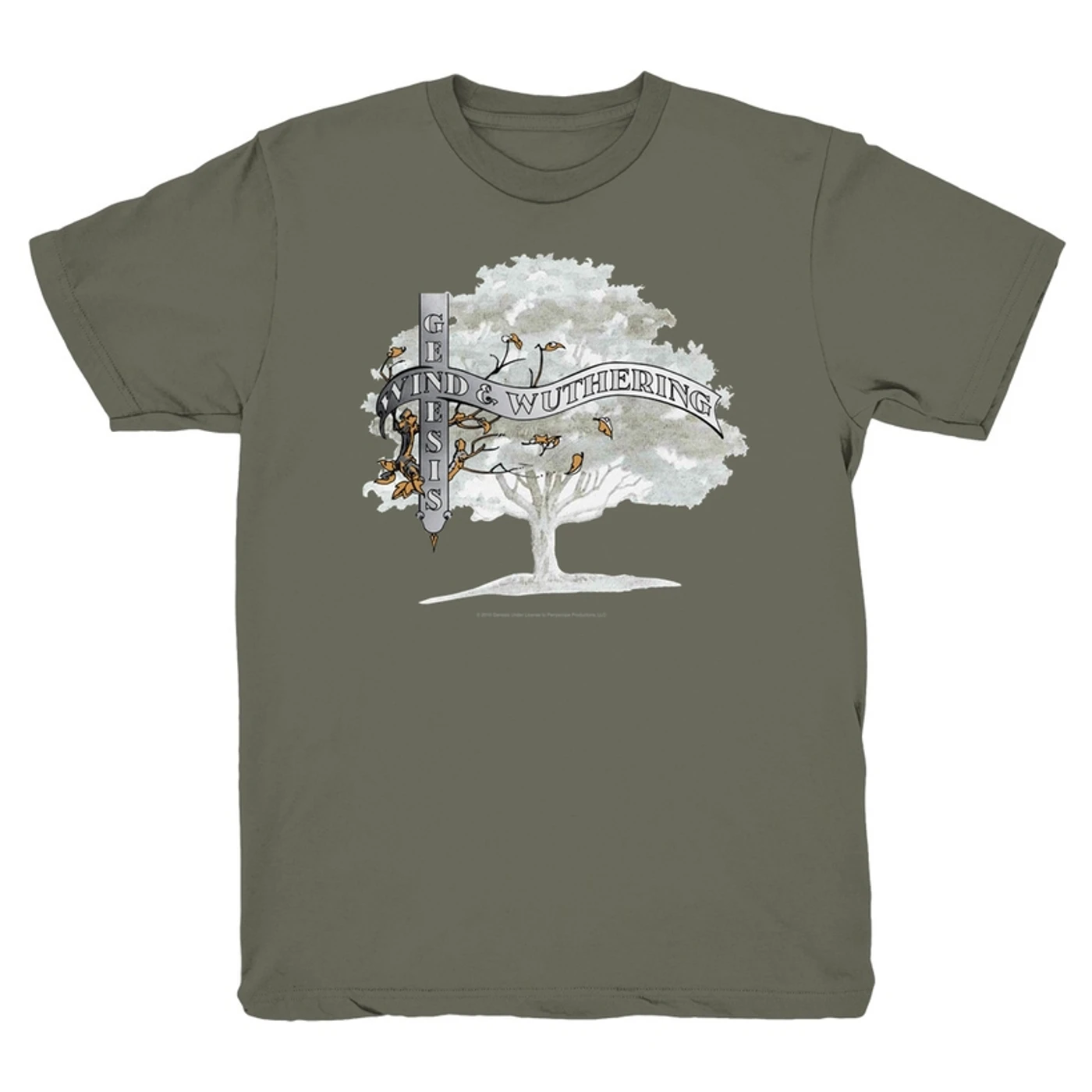 Genesis Wind & Wuthering  Birds Of A Feather 2-Sided T-Shirt