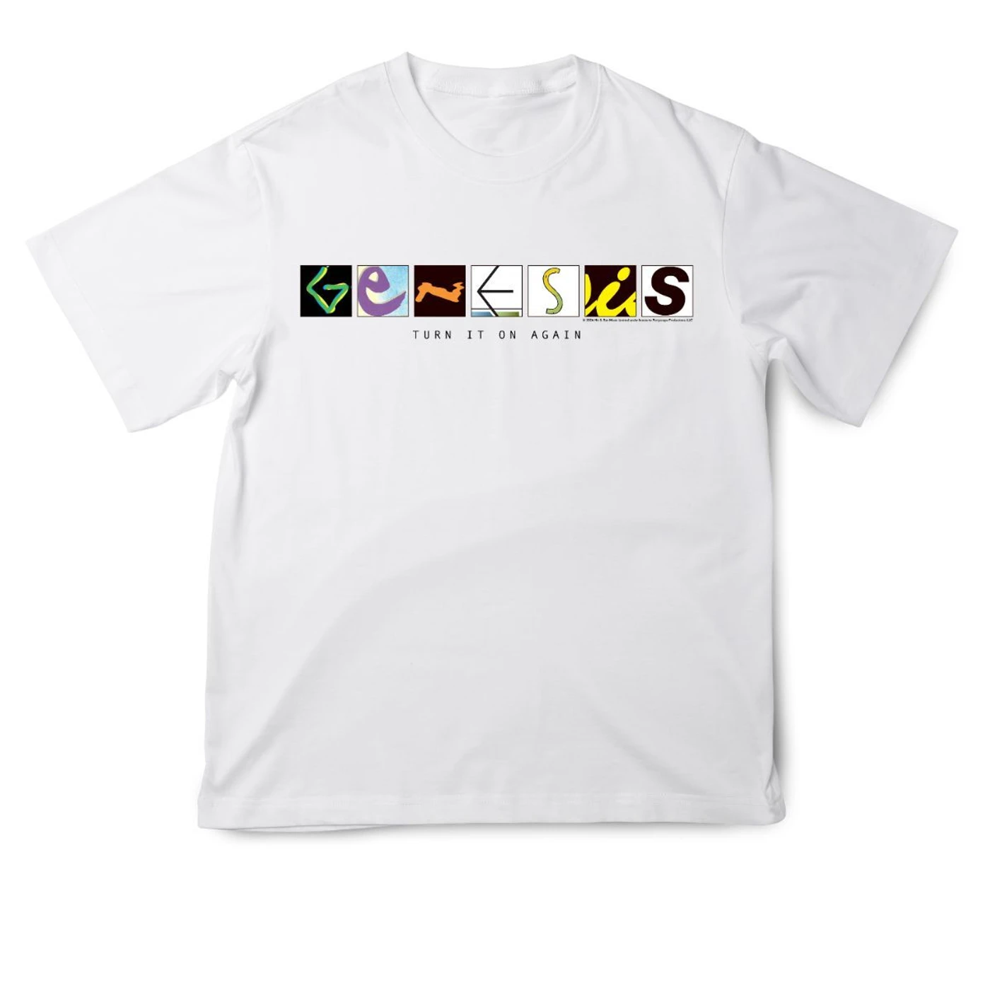Genesis Turn It On Again Logo (Choice of Style)