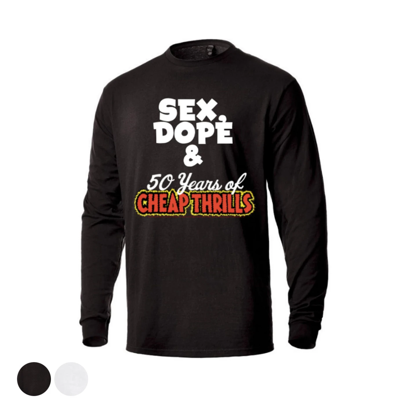 Big Brother & The Holding Company 50 Years Of Cheap Thrills Long Sleeve T-Shirt