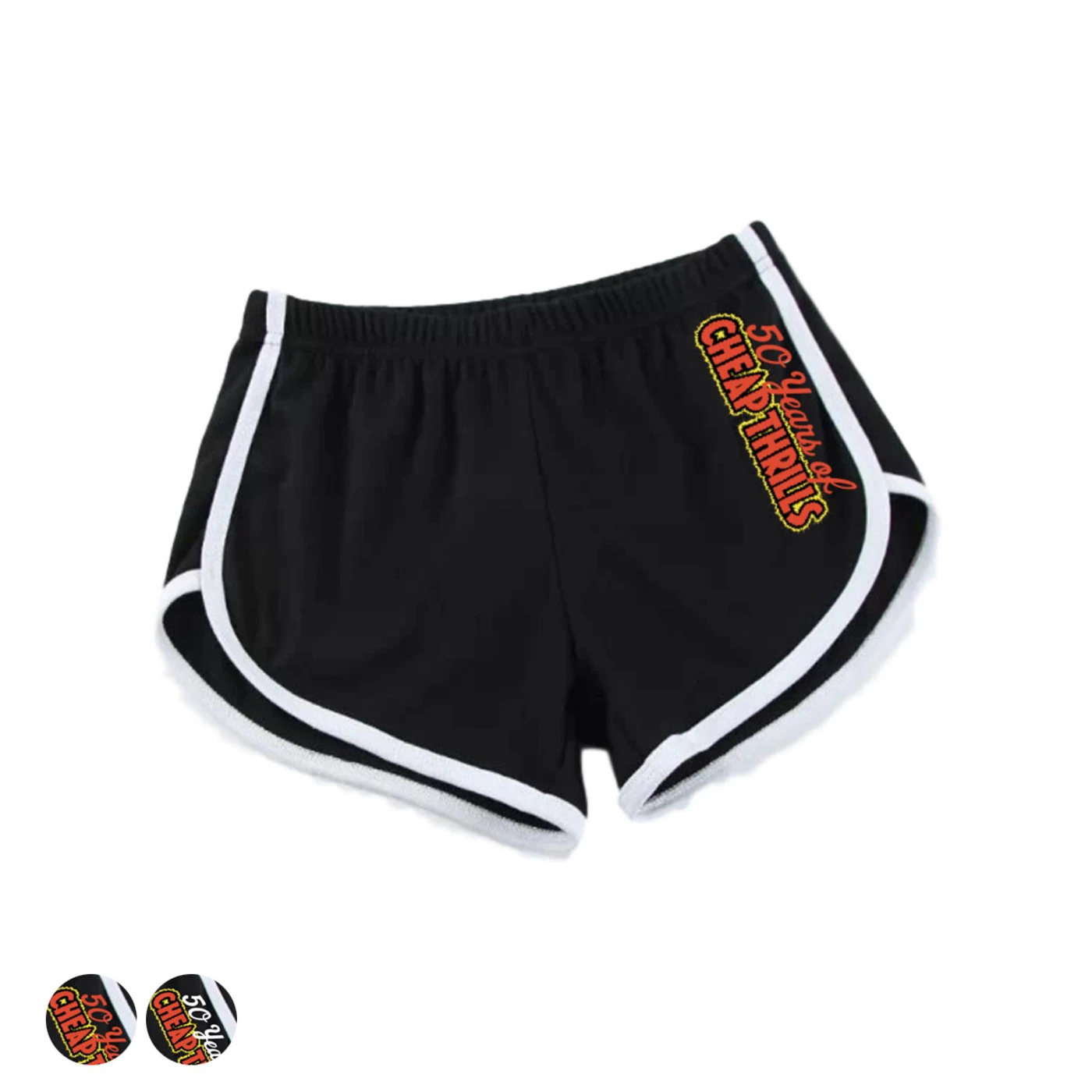Big Brother & The Holding Company 50 Years Of Cheap Thrills Red Type Women's Jogging Shorts