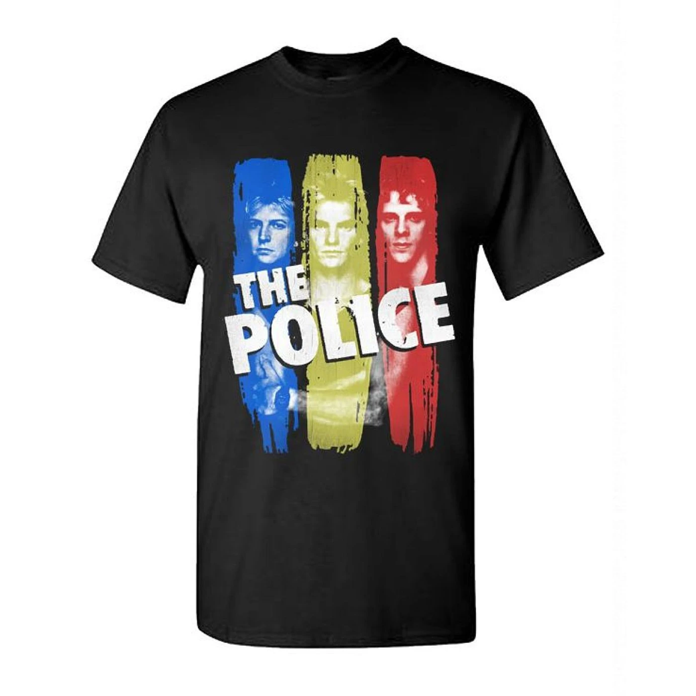 The Police Vertical Stripes T-Shirt