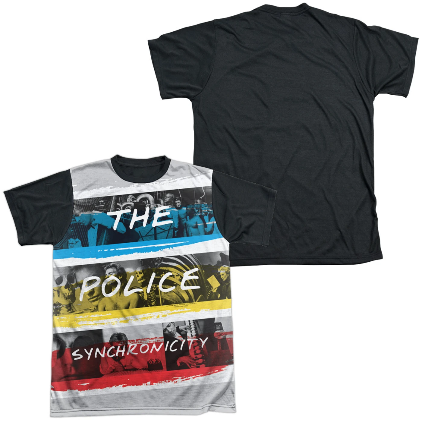 The Police Synchronicity White Logo