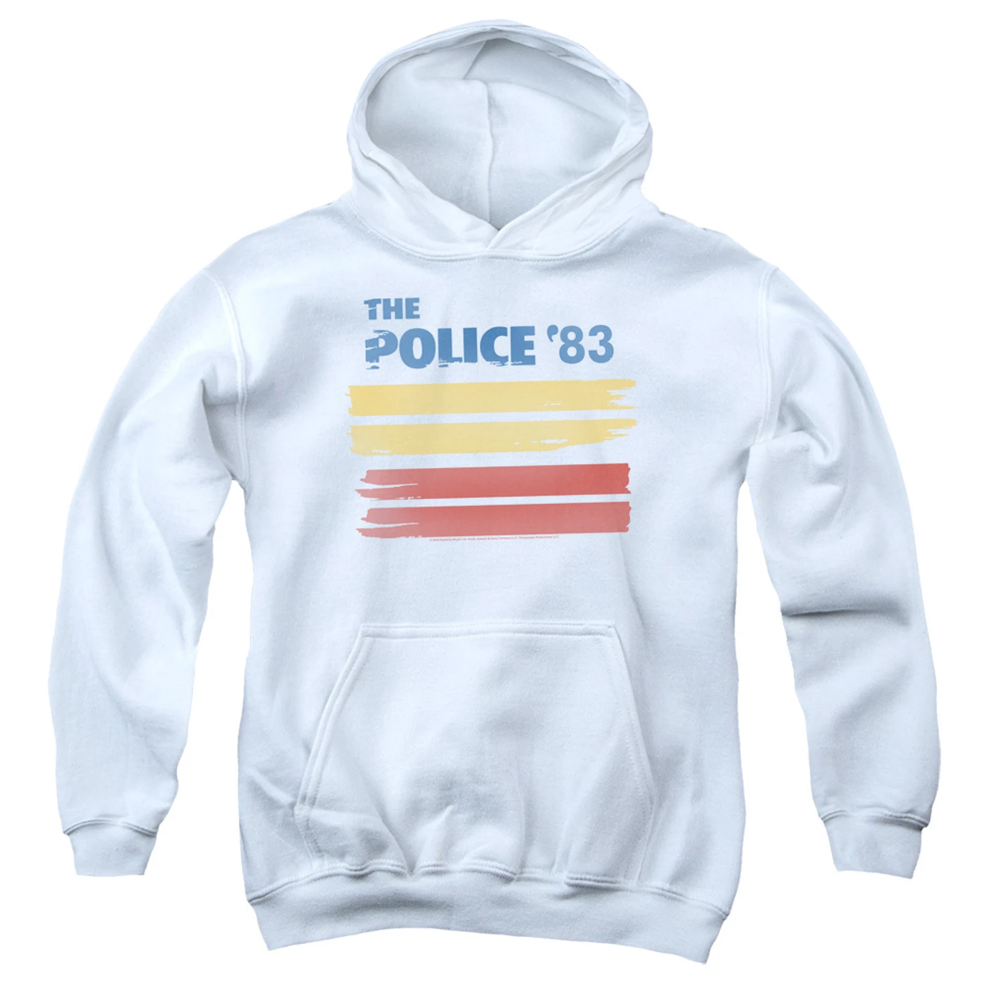 The Police 83 White Youth Logo