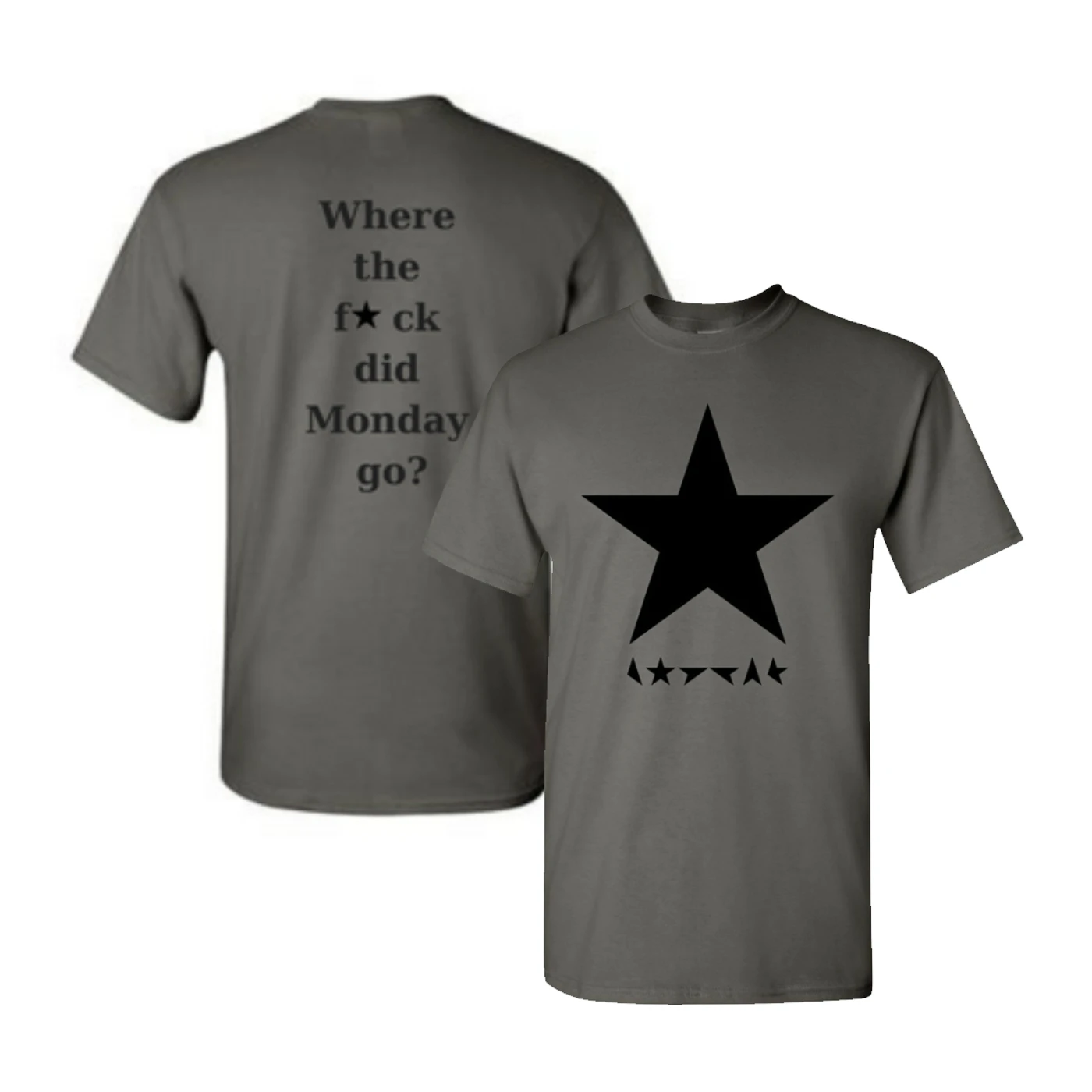 David Bowie Where The F*ck Did Monday Go T-Shirt