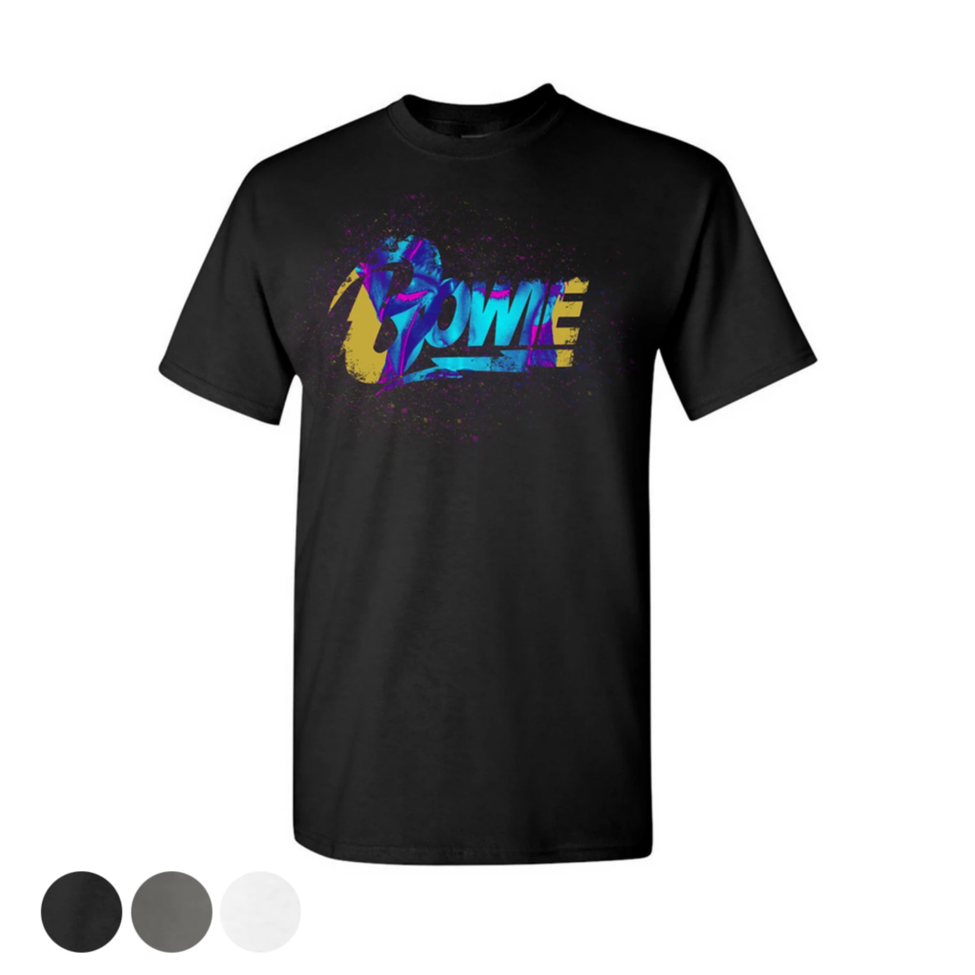 David Bowie Neon Splash T-Shirt
