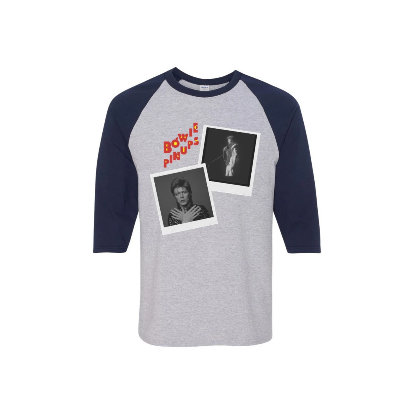 David Bowie Pin Ups Polaroids Raglan
