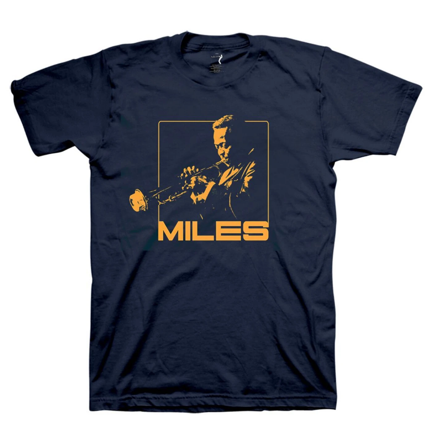 Miles Davis Miles In Mono T-Shirt: Orange
