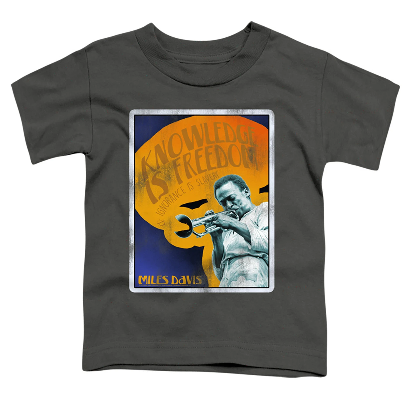 Miles Davis Knowledge and Ignorance Toddler Tee