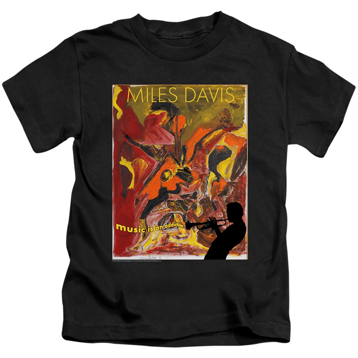 Miles Davis Music Is An Addiction Juvenile Tee