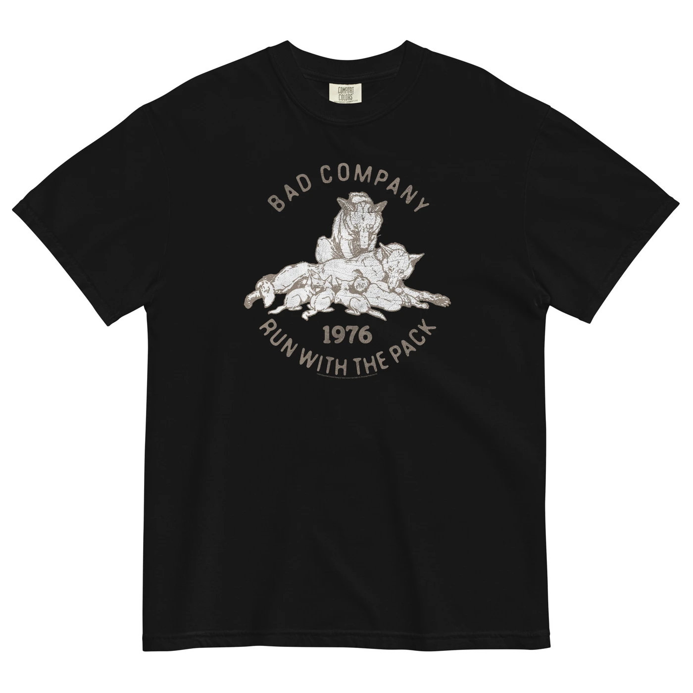 Bad Company 1976 Run With The Pack T-Shirt