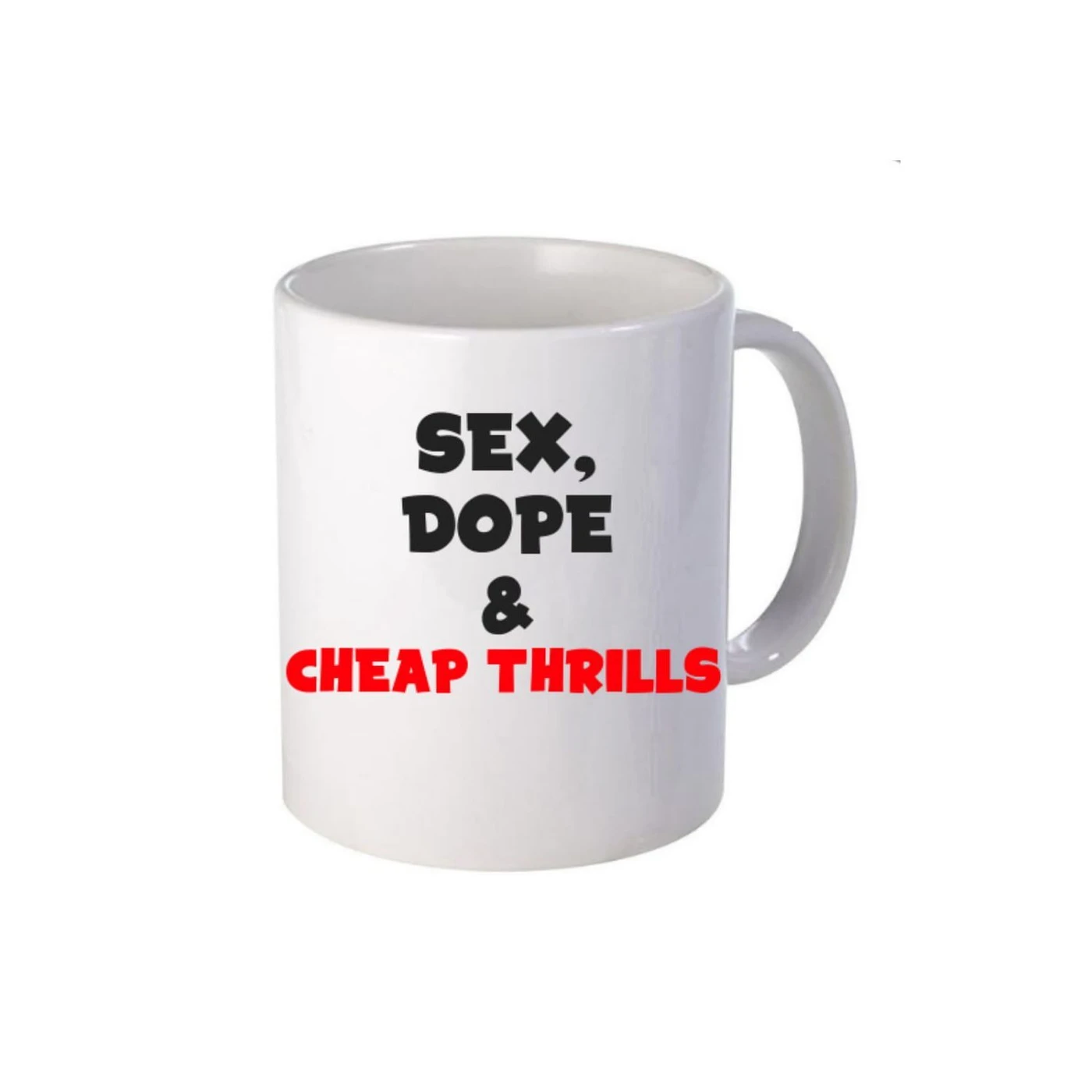 Janis Joplin Sex, Dope & Cheap Thrills Mug