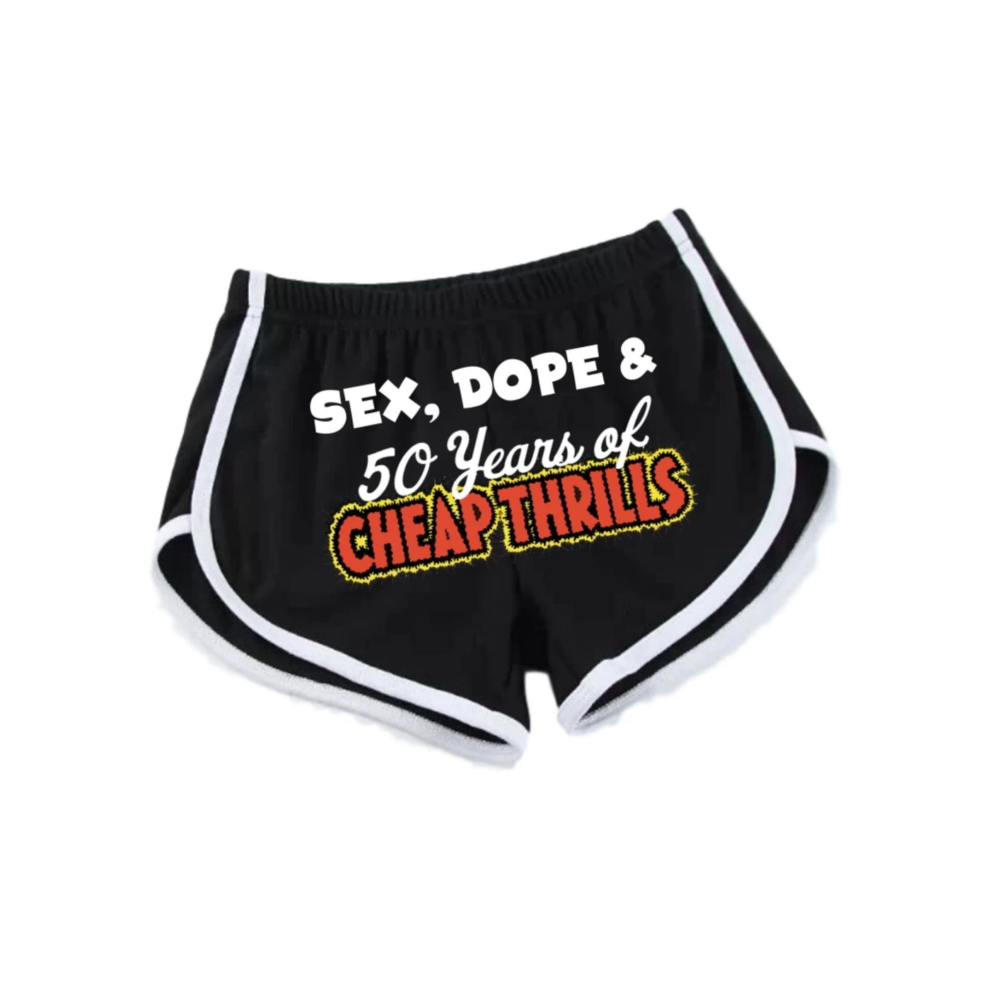 Janis Joplin Sex, Dope & Cheap Thrills Booty Print Women's Jogging Shorts
